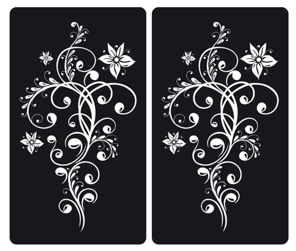 2x-Herd-Abdeckplatte-Glas-Schneidebrett-Abdeckung-Induktion-Ceranfeld-schwarz-Blumendruck--Blumenmuster--Abdeckung--Herdabdeckplatten--Herd--Abdeckplatte--Glas--Schneidebrett--Herdabdecku_1.jpg
