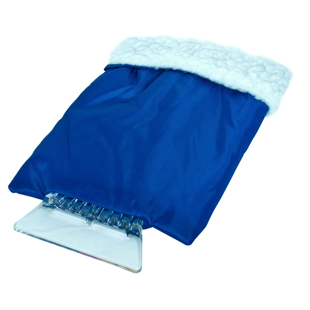 LUXUS Eiskratzer für Autoscheiben Eisschaber mit Handschuh Frostkratzer Auto NEU
