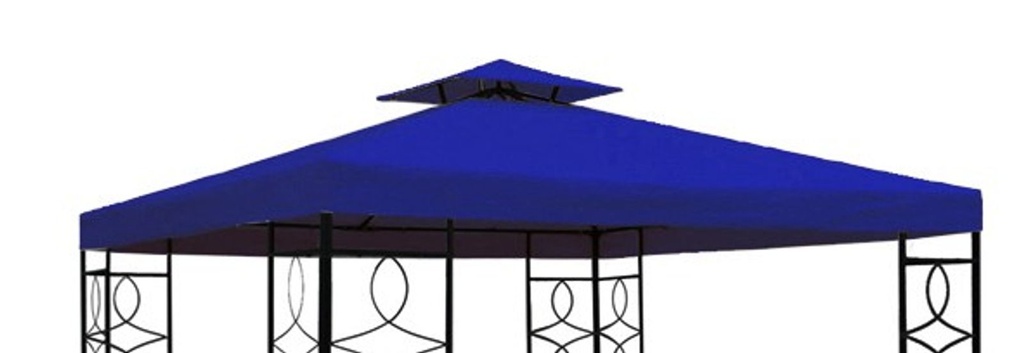 Pavillon Ersatzdach Pavillondach Partyzelt Kaminabzug Dach wasserfest ca. 3x3m
