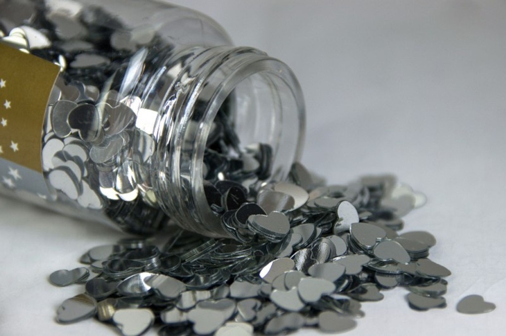 Streudeko Weihnachten Tanne Gold Silber