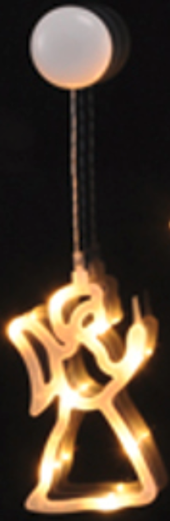 LED Weihnachtsfenster Silhouette