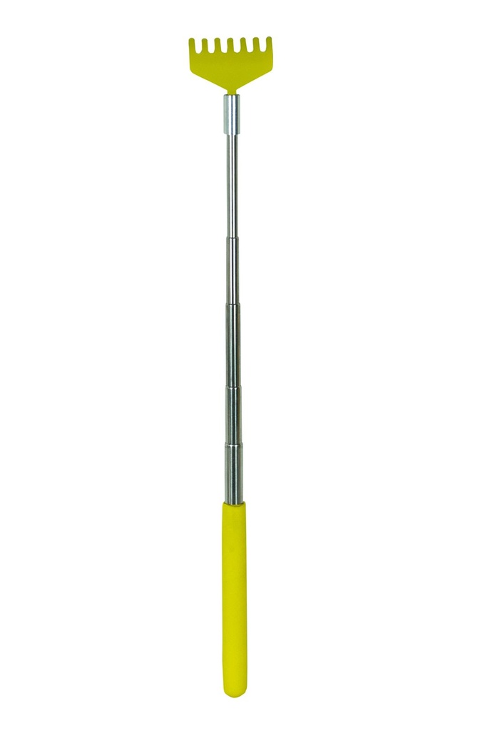 Edelstahl Teleskop Rückenkratzer Kratzhand Buckelkratzer Rücken Kratzer Stiel