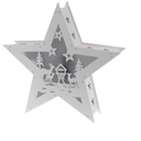 LED Lichterbild Leuchtstern Weihnachtsstern Beleuchtung Silhouette