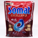 Somat Excellence 4-in-1 Spülmaschinen Caps 47 Stück Tiefenreinigung