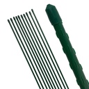 Pflanzstab Rankhilfe Stahl mit Kunststoff Ummantelung grün 120 cm