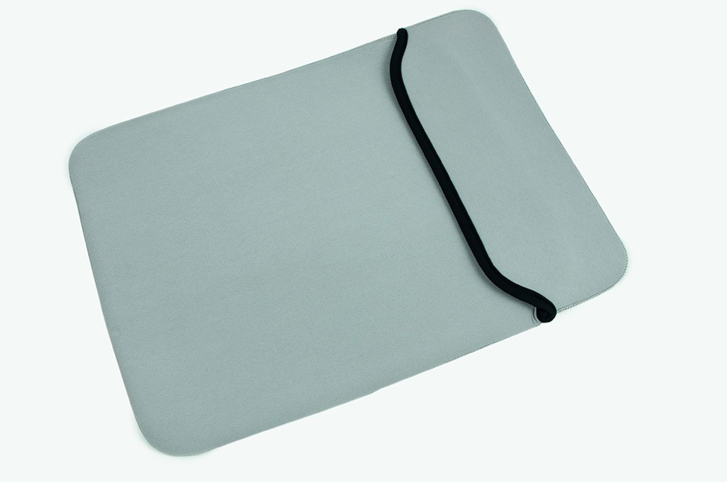 [1091] Neopren Laptop Tasche 15,4"" GRAU