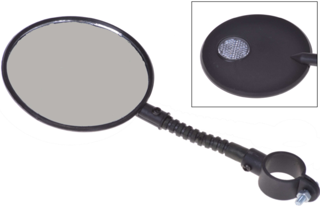 [1308] Flexibler Fahrradspiegel Rückspiegel Reflektor
