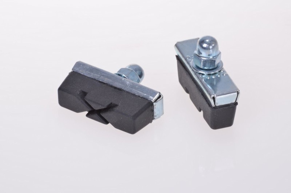 [1309] Fahrrad Bremsbeläge für Aluminiumfelgen – 2 Stück Set