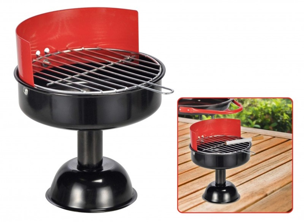 [1381] Aschenbecher im Grill Design Terrasse