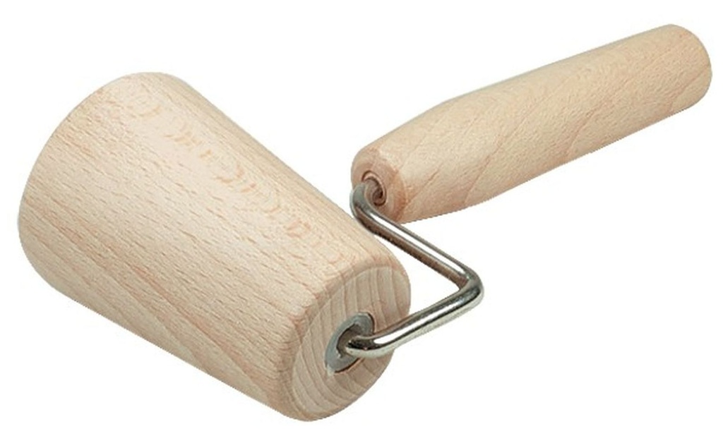 [1736] Eckenroller Holz Teigrolle