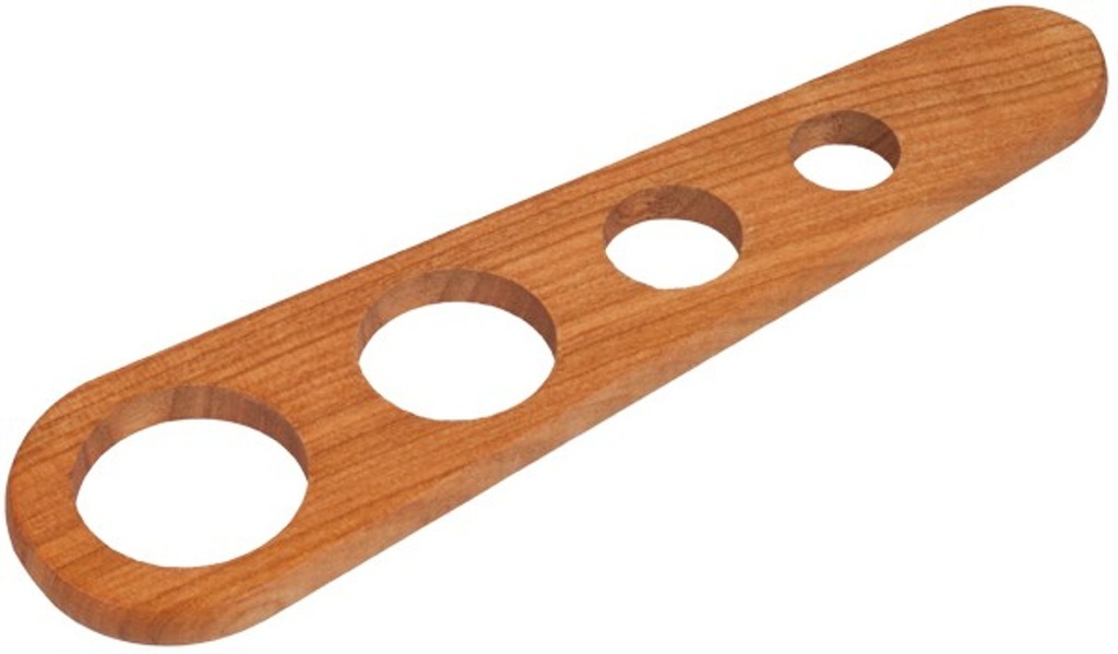 [1800] Spaghettimaß aus Kirschholz Spaghetti Portionierer mit 4 Löchern