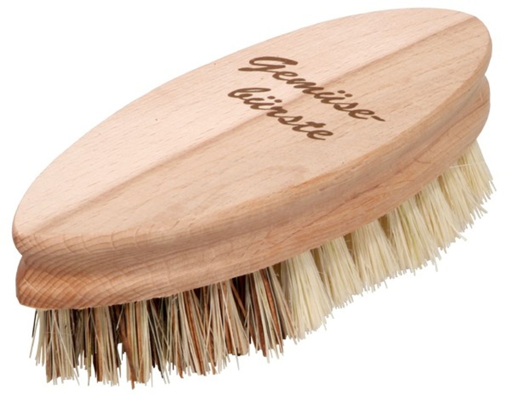 Gemüsebürste aus Holz echt Union und Fibre 13,5x5,5x3,5cm