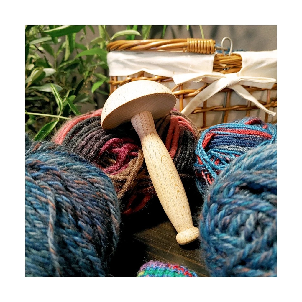 Stopfpilz Buche Holz L125xD65 mm