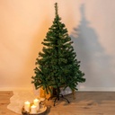 Künstlicher Weihnachtsbaum 150 cm Grün 440 Zweigen mit Metallständer