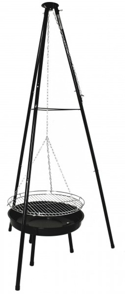 [2684] Schwenkgrill Holzgrill Dreibein BBQ