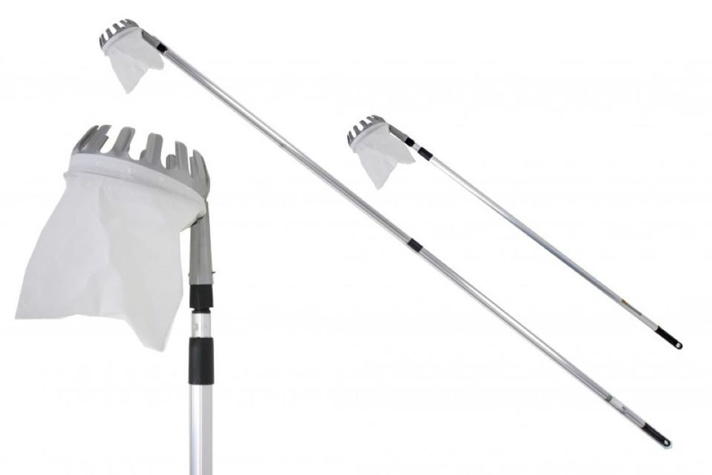 [2941] Praktischer Obstpflücker mit Teleskopstange Ideal für Äpfel und Birnen