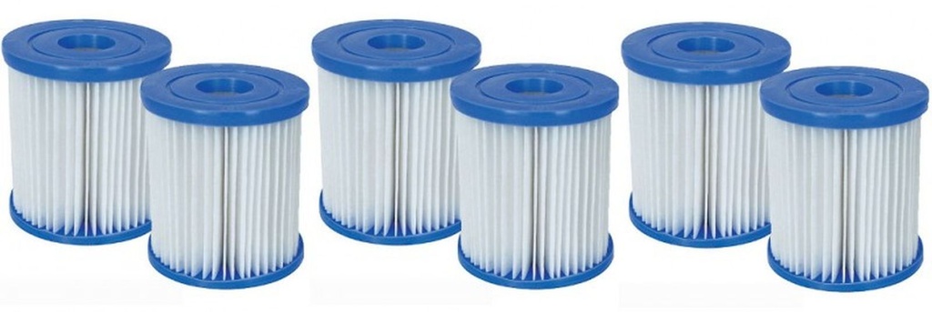 [3680] Bestway Filterkartuschen Gr.1 Ersatz 4er