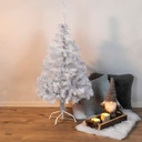 Weißer Weihnachtsbaum 120 cm künstlicher Tannenbaum 300 Zweigen