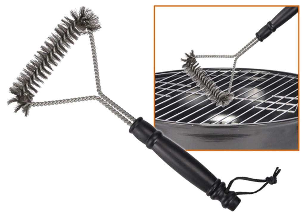 [7603] Grillbürste Reinigung Edelstahlborsten
