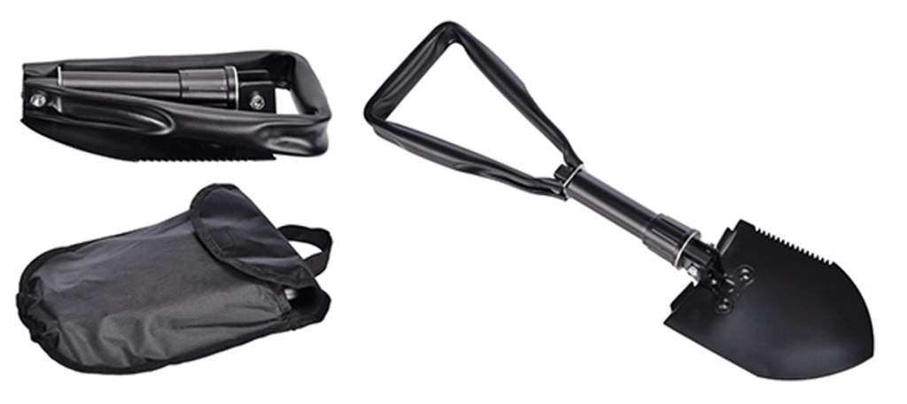 [7674] Klappspaten Gartenschaufel Grün