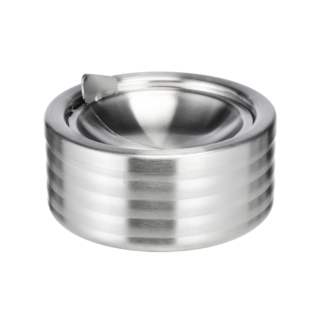 Edelstahl Aschenbecher Klapp-Sturm-Gluttöter