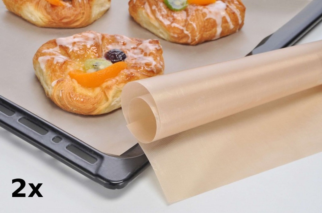 [8257] 2x TEFLON Dauerbackpapier