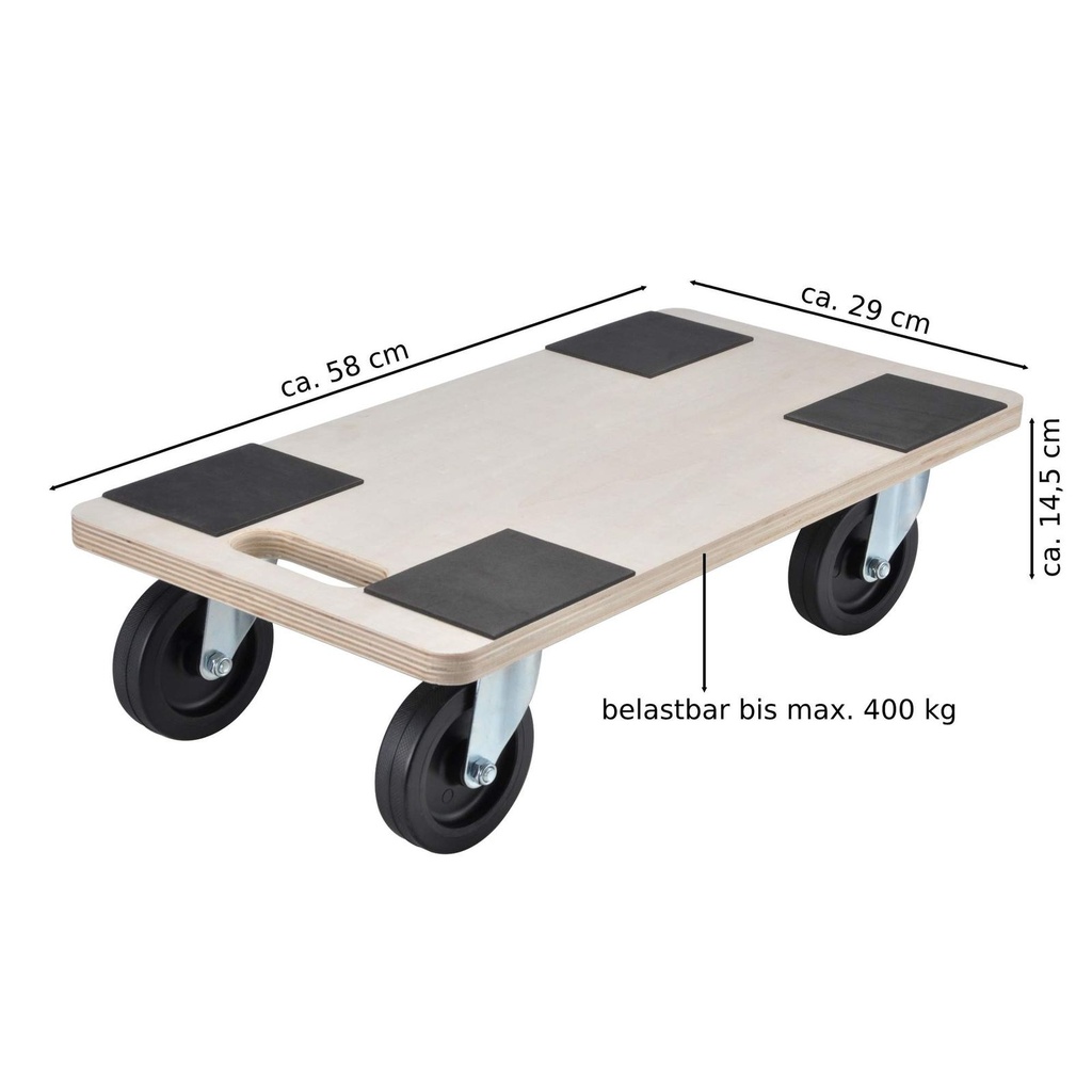 [8830] Transport Rollbrett bis 400 kg