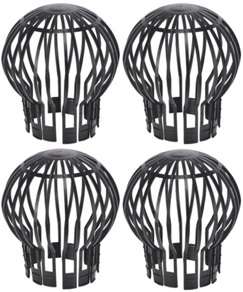 [8888] 4er Dachrinnenverschluss Laubschutz