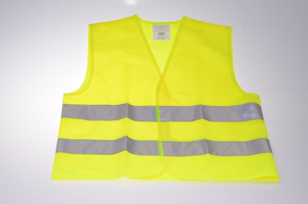 [9810] Kinder Warnweste Sicherheitsweste Schutzweste Sicherheit Weste Gelb