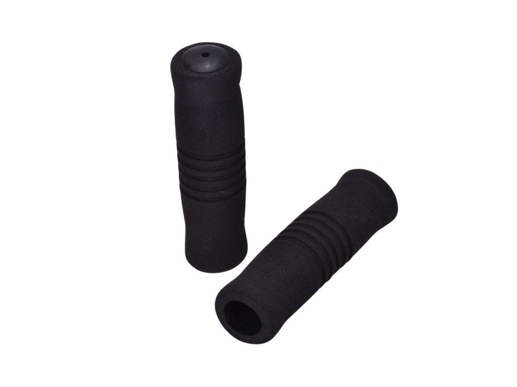 [9831] Soft Fahrradgriffe Lenker 5 Rillen Schwarz