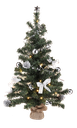 20 LED Weihnachtsbaum Christbaum Tannenbaum Baum geschmückt 75 cm