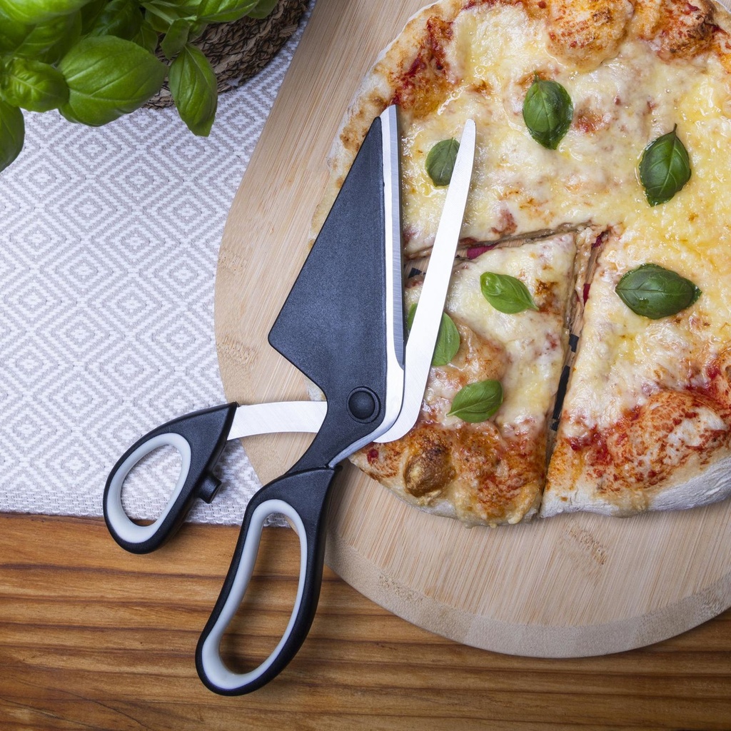 [11959] Edelstahl Pizzaschneider & Heber