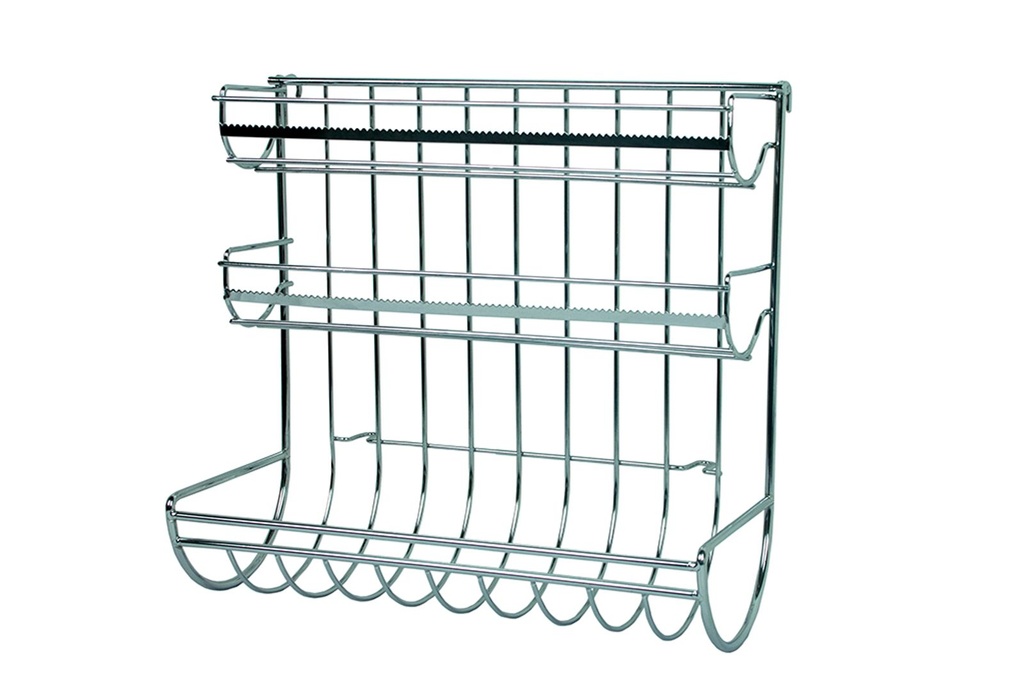 [12093] Küchenleiste mit Rollen- & Folienhalter