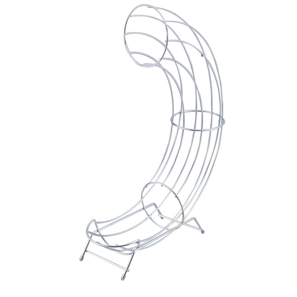 [12098] Orangen Spender Stahl verchromt