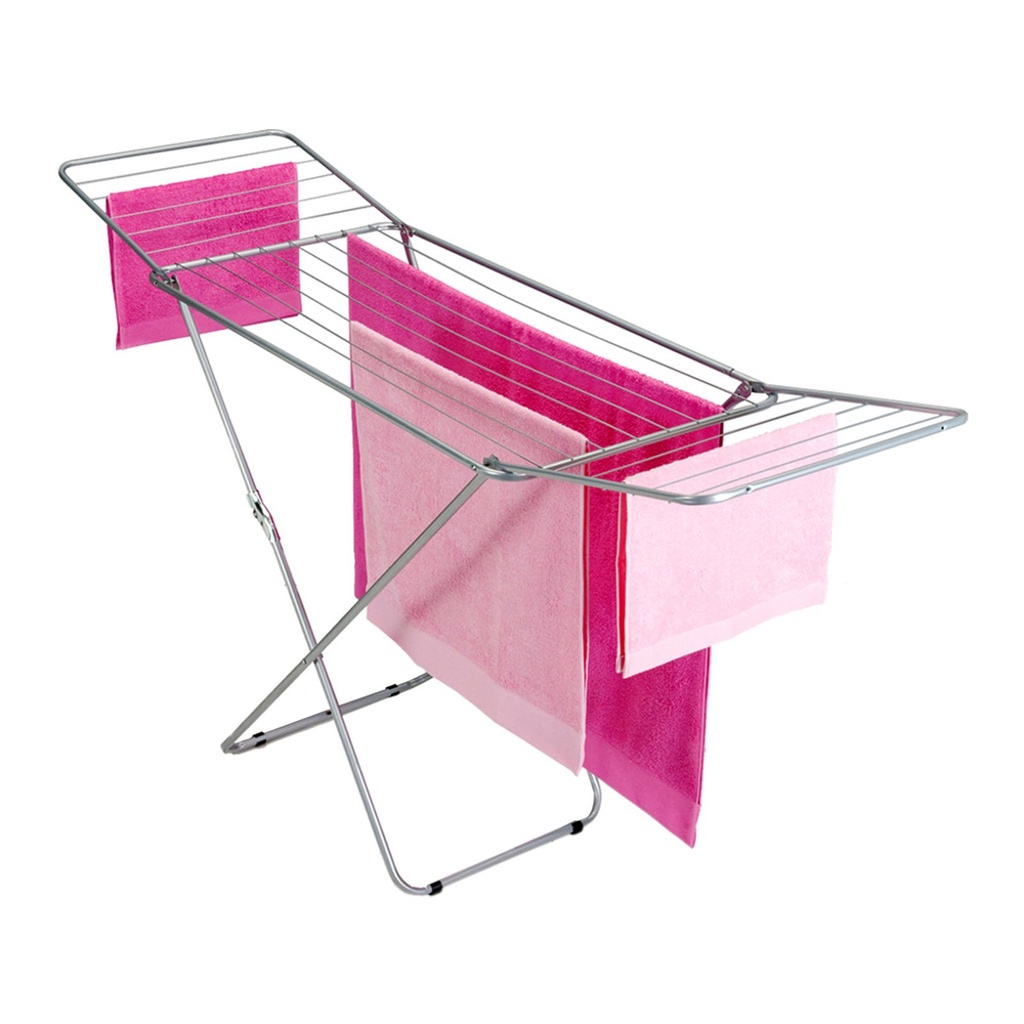 [12225] Flügelwäschetrockner Wäscheständer Flügel Wäsche Trockner 18 m