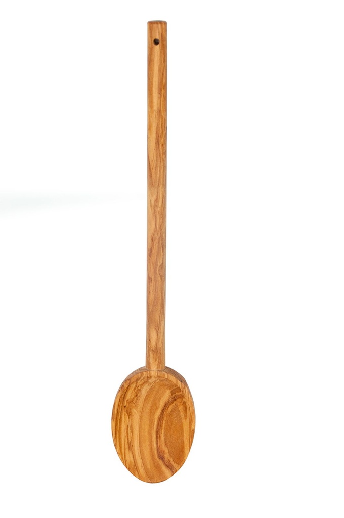 Oliven Holz Kochlöffel oval 30 cm