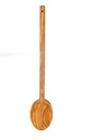 Oliven Holz Kochlöffel oval 30 cm