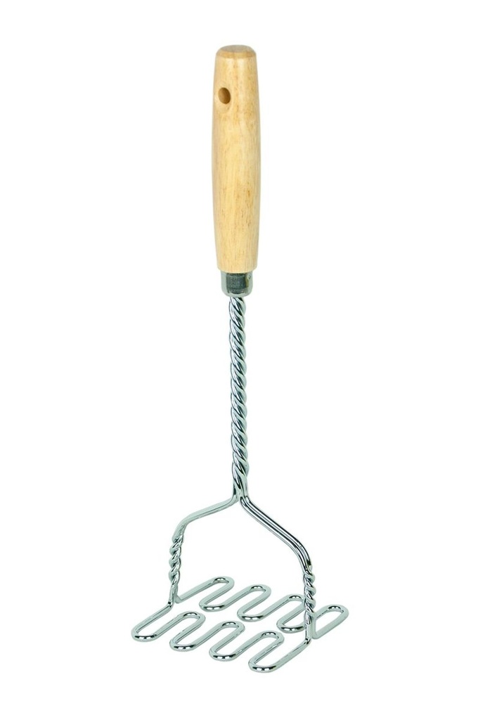 Kartoffelstampfer Holzgriff Gemüsestampfer