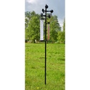 Wetterstation Regenmesser Niederschlag Windrichtung Anzeiger inkl. Thermometer