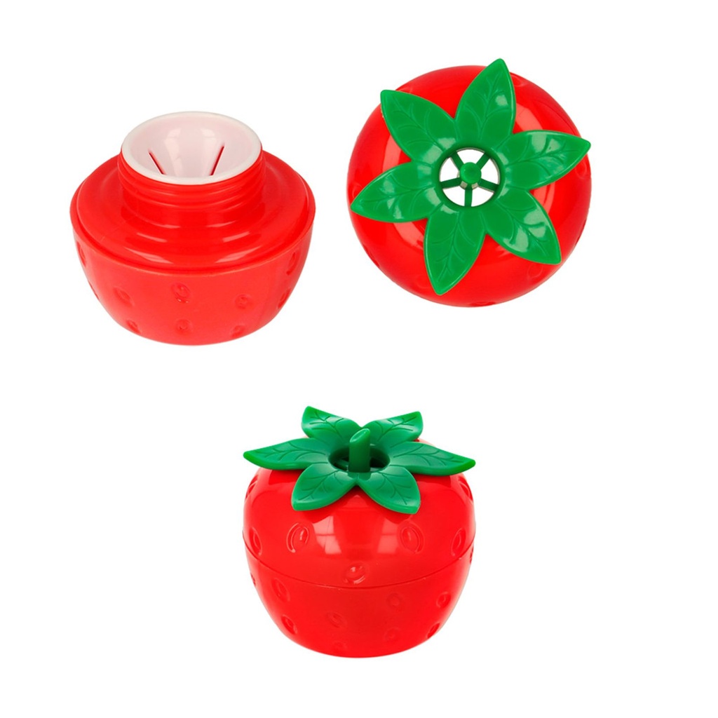 [12677] Fruchtfliegenfalle Fliegenfänger als Erdbeere