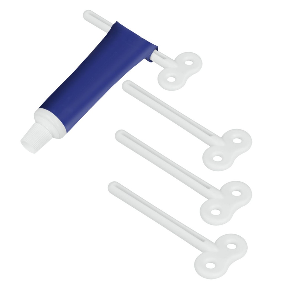 4er Set Tubenpresse Tubenquetscher Tubenausdrücker Tubenaufroller