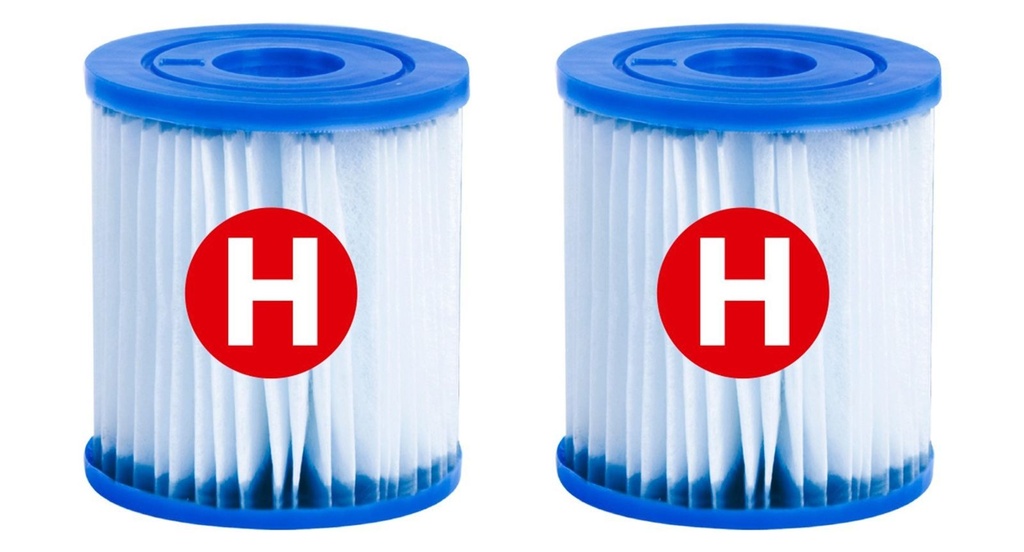 [12700] INTEX Kartusche Filterpumpe Filter Easy-Set-Pool H 2er Set