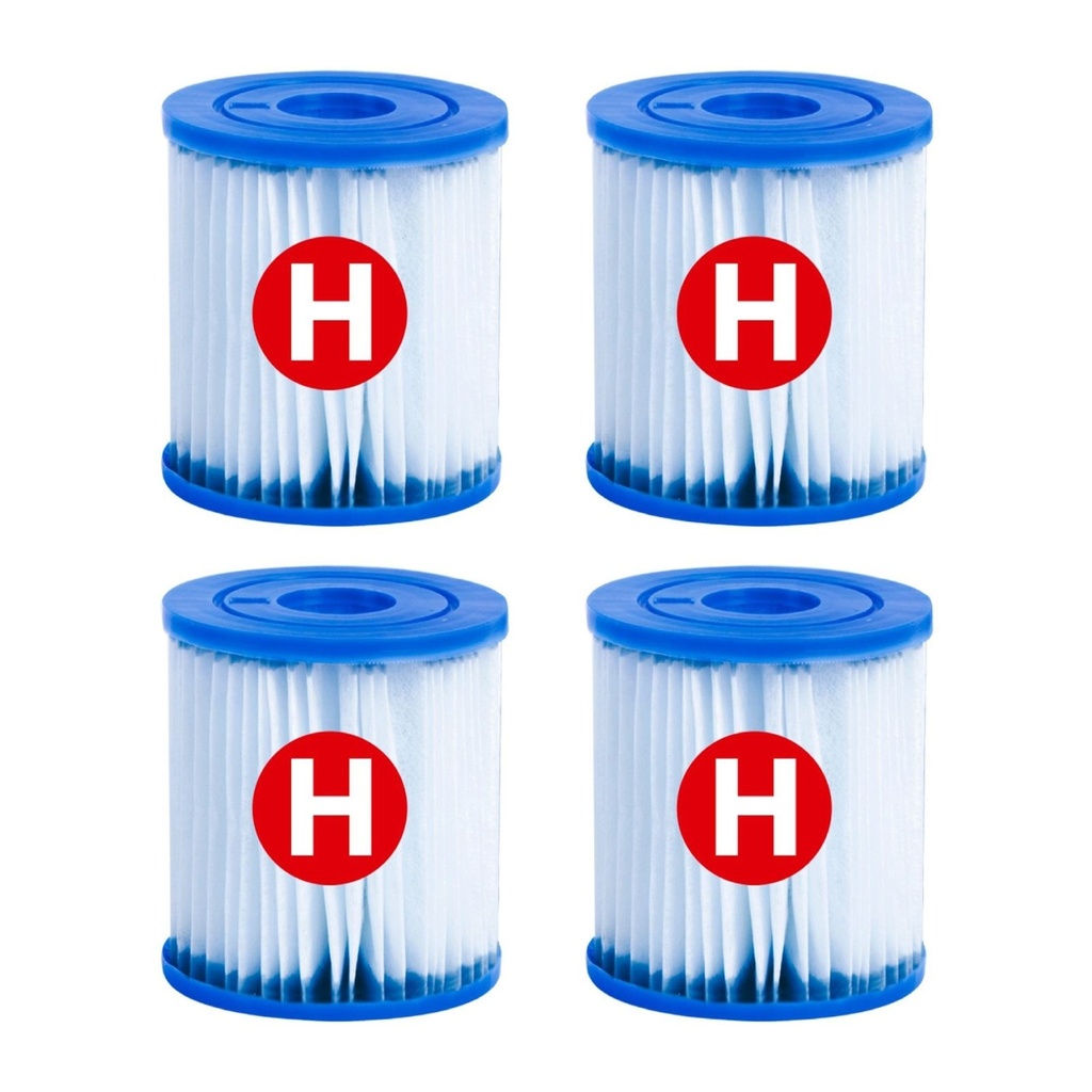 [12738] INTEX Kartusche Filterpumpe Filter Easy-Set-Pool H 4er Set