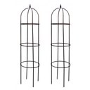 2er Set Rosengitter Rosenturm Rosensäule Rankhilfe Rankgitter