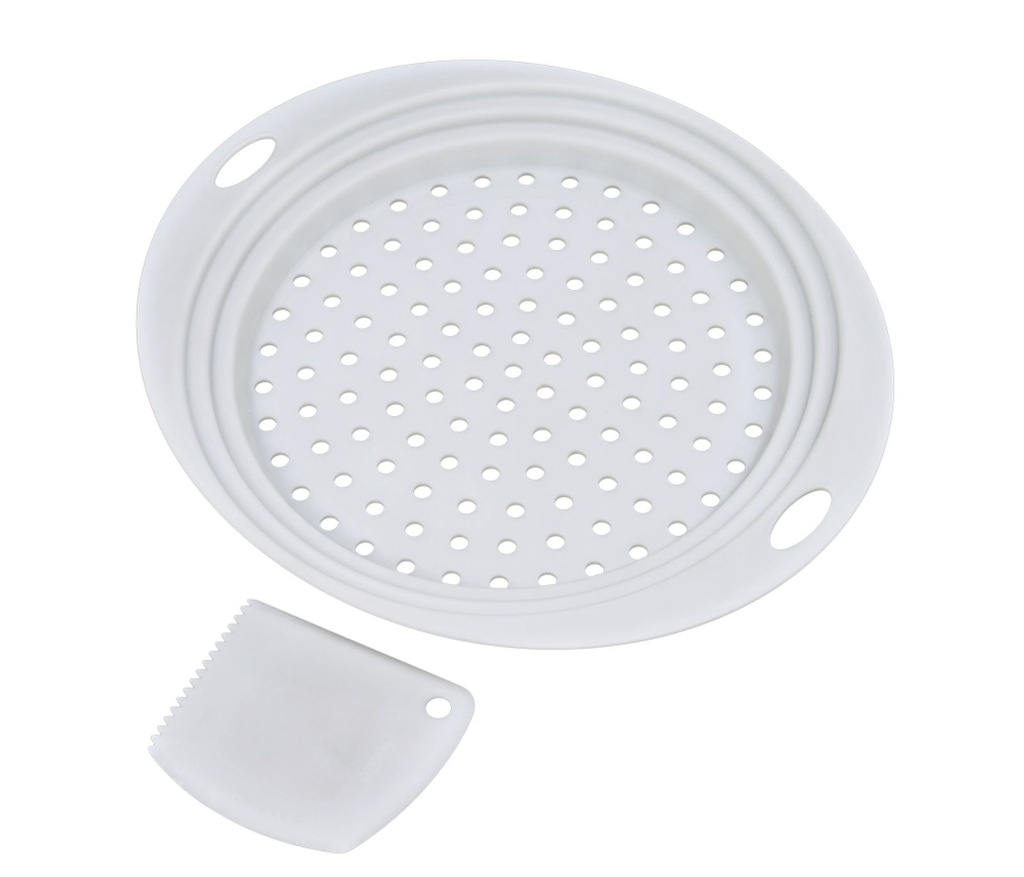 Spätzlebrett m. Schaber Spätzlereibe Teller