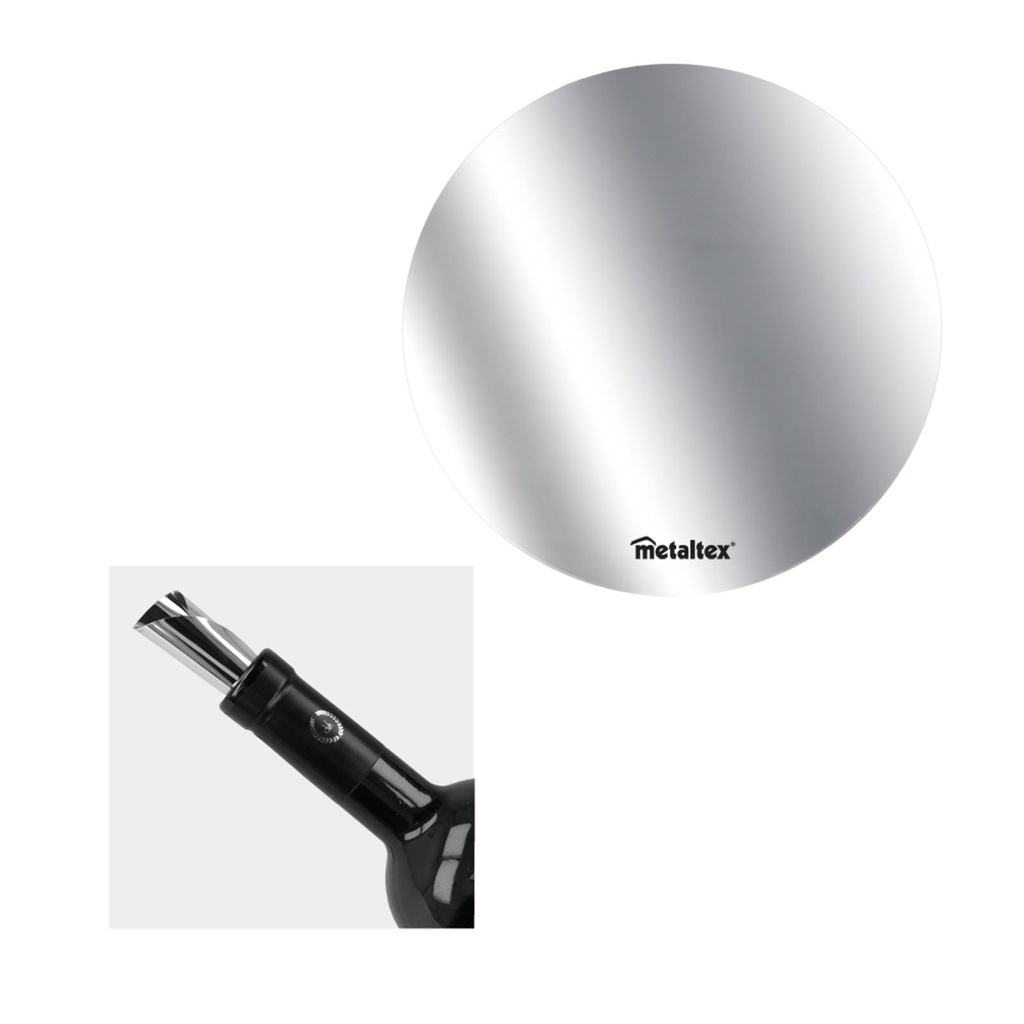 [12920] 3er Weinplättchen & Weinausgiesser