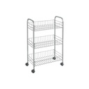 3 Etagen Allzweckwagen Rollregal Rollwagen Küchenwagen Etagenwagen