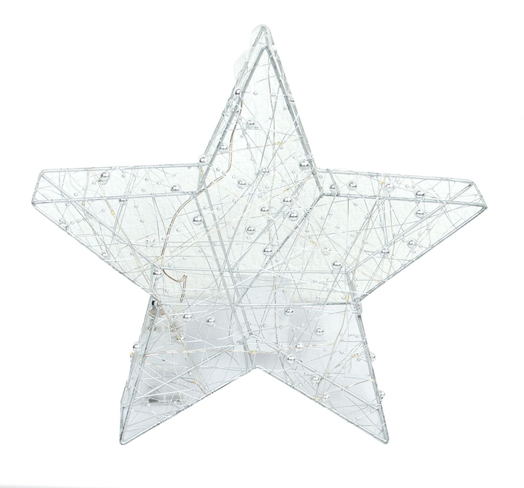 [13040] 20 LED Weihnachtsstern Adventsstern Weihnachtsbeleuchtung