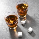 Edelstahl Whisky Kühlsteine Set