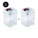 LEIFHEIT Vorratsdose Aromaverschluss 2x 1,6L Set